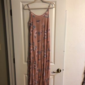 American Eagle floral maxi dress, size small